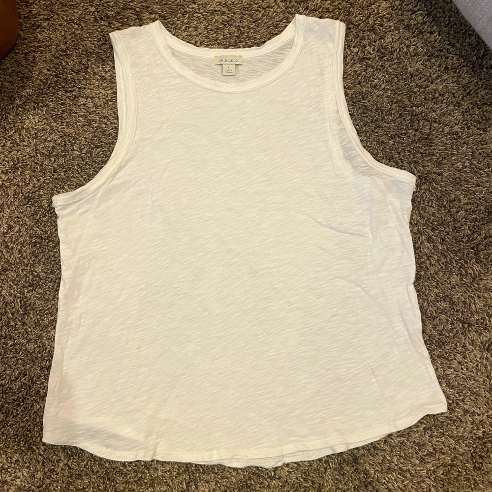 Sundance 100% Cotton Tank,
EUC, Large